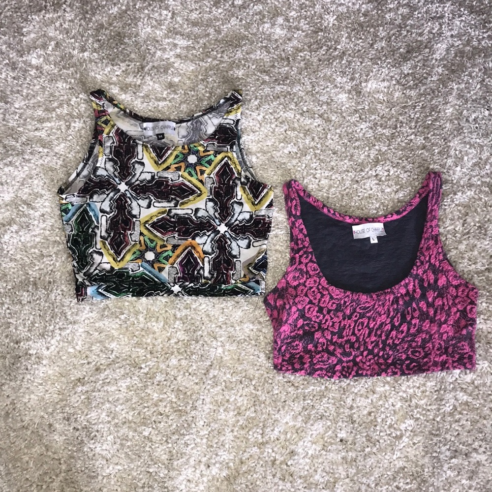 🦄 Funky Crop Top Set *only pink 1 available
